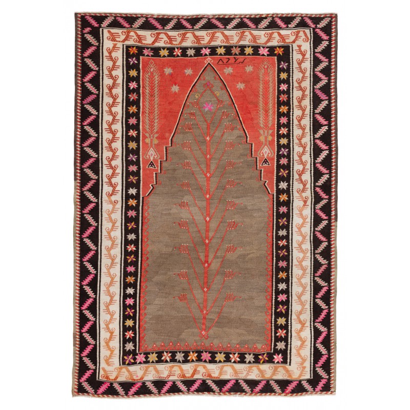 Erzurum エルズルムアンティークキリム K28141 Erzurum エルズルムアンティークキリム K28141
