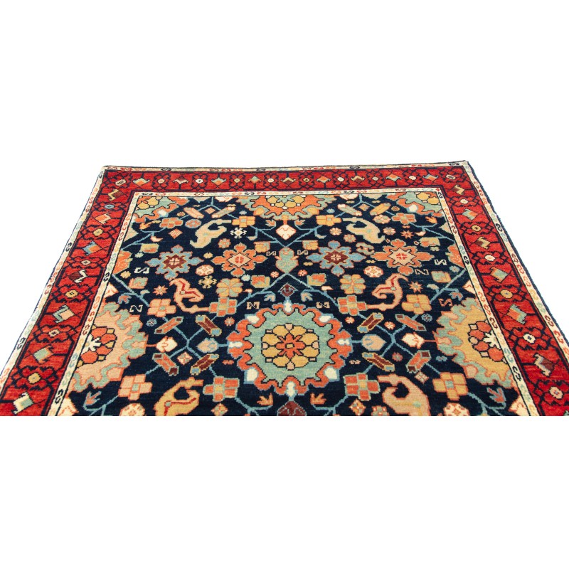 パルメットと花の格子模様の絨毯 - C50594 — 100 × 130 cm パルメットと花の格子模様の絨毯 - C50594 — 100 × 130 cm