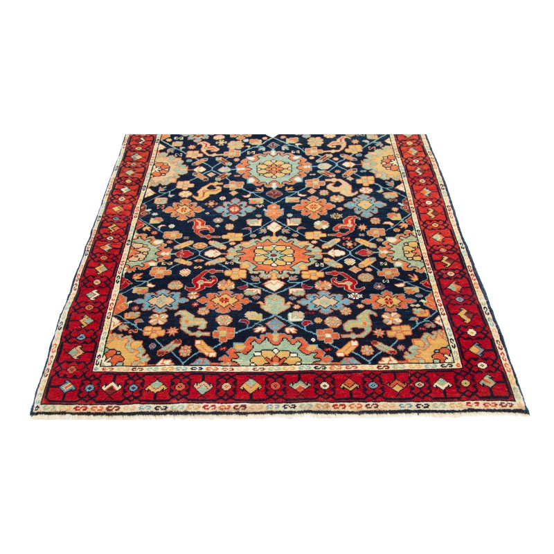 パルメットと花の格子模様の絨毯 - C50594 — 100 × 130 cm パルメットと花の格子模様の絨毯 - C50594 — 100 × 130 cm