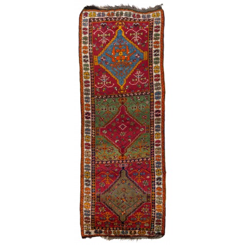 アンティーク　アナトリア絨毯　Antique Anatolian Carpet C23005