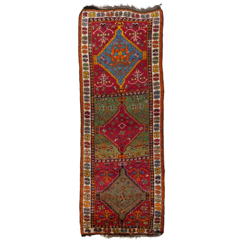 アンティーク　アナトリア絨毯　Antique Anatolian Carpet C23005