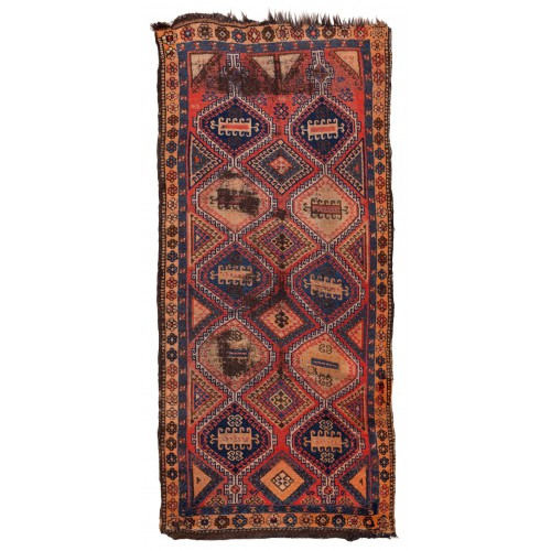 アンティーク　アナトリア絨毯　Antique Herki Carpet C23070