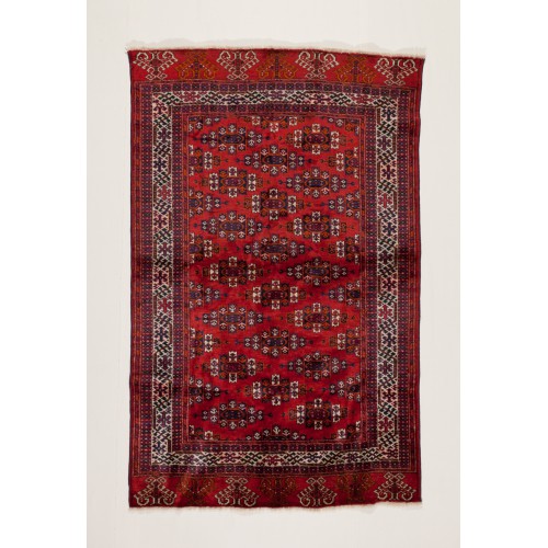アンティーク　ブハラテッケ絨毯　Antique Yamut Turkmen Carpet