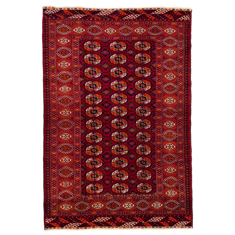 アンティーク　ブハラテッケ絨毯　Antique Buhara Tekke Carpet