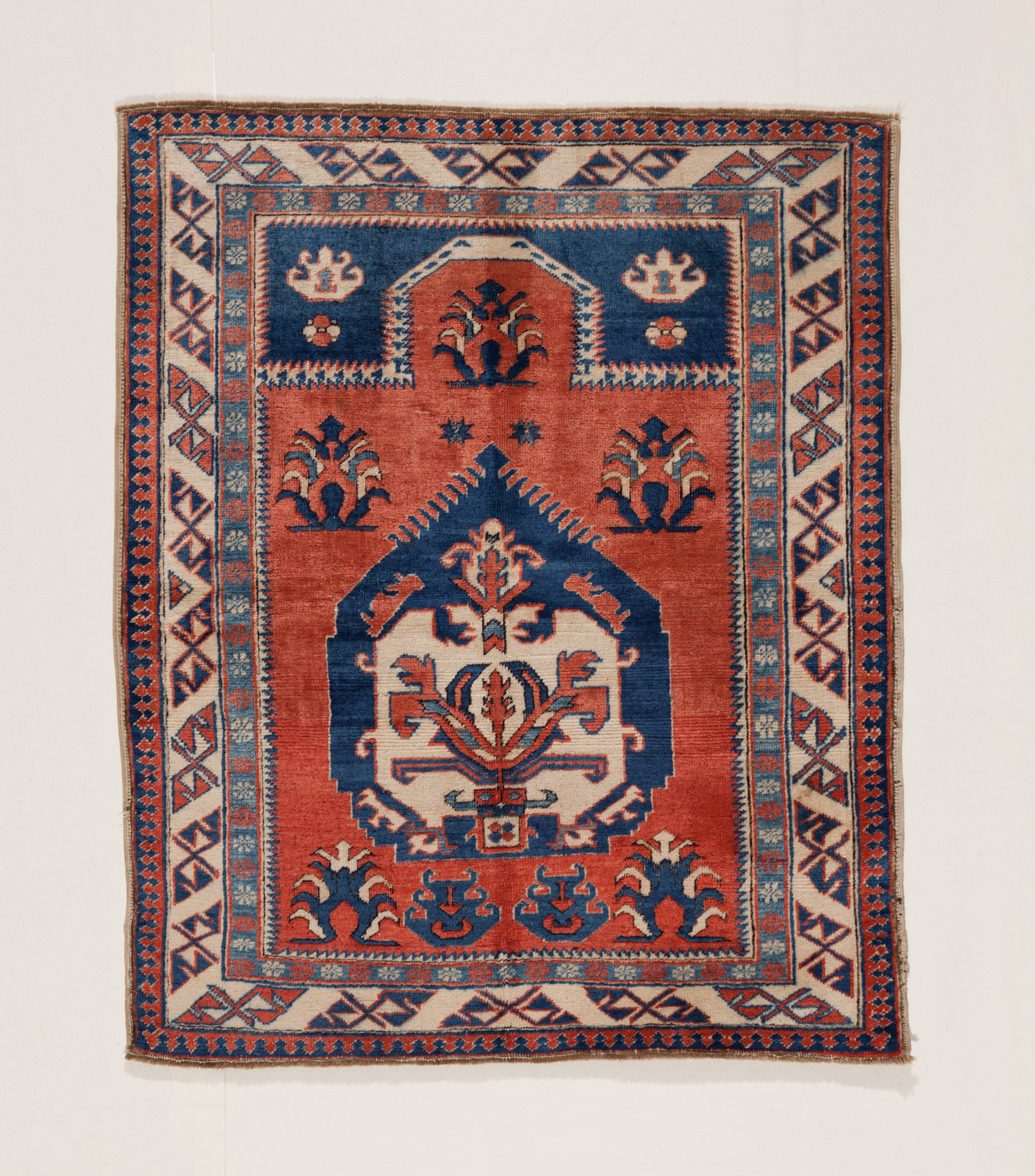 POPO様 専用 ペルシア オールド キリム 189×132cm 手織り絨毯