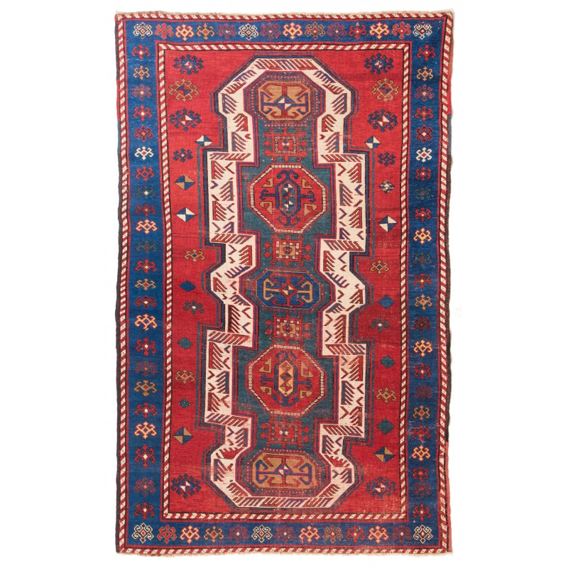 セヴァンカザックアンティーク絨毯 Antique Sewan Kazak Rug