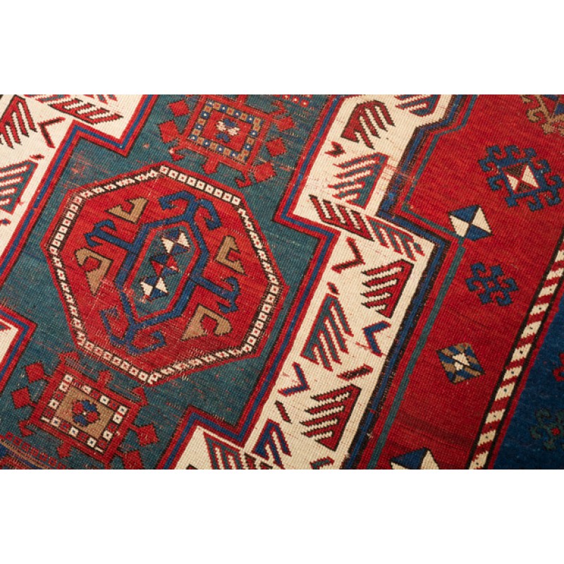 セヴァンカザックアンティーク絨毯 Antique Sewan Kazak Rug