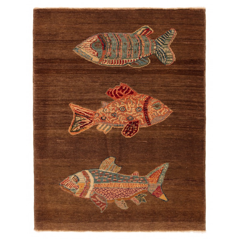 魚絨毯 fish rug C30032