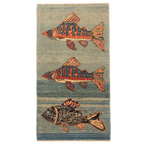 魚絨毯 fish rug
