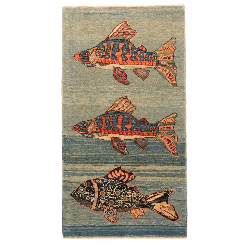 魚絨毯 fish rug