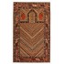 カラバフ地方の対角ストライプの祈りの絨毯 Karabagh Prayer Rug with Diagonal Stripes