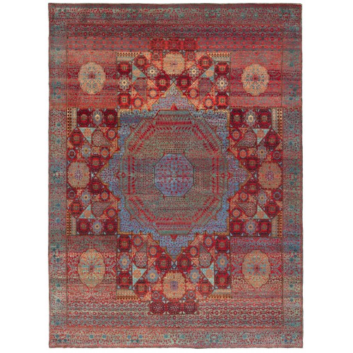 マムルークの中央に星のある絨毯 Mamluk Rug with Central Star