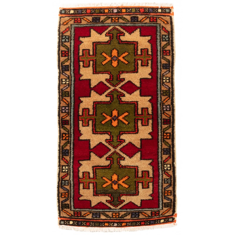 Anatolia Yastik オールド 絨毯 玄関サイズ C40050 