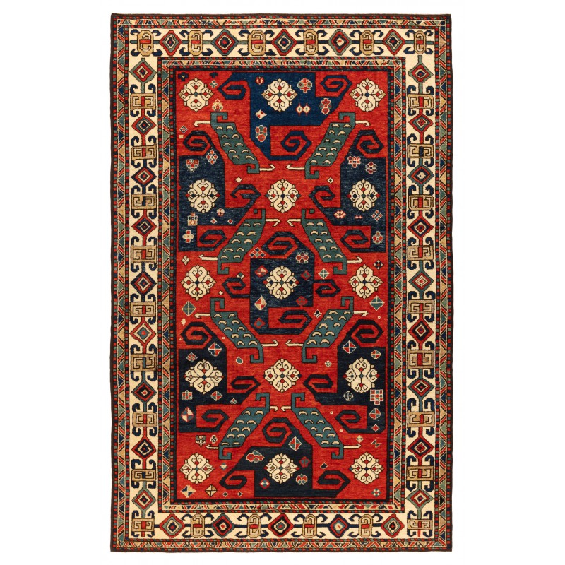 ピンウィール・スワスティカ絨毯 Pinwheel Swastika Rug