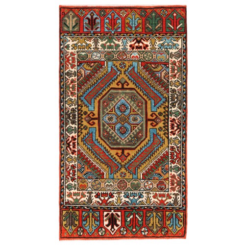 アナトリアのヤスティク絨毯 Anatolian Yastik Rug