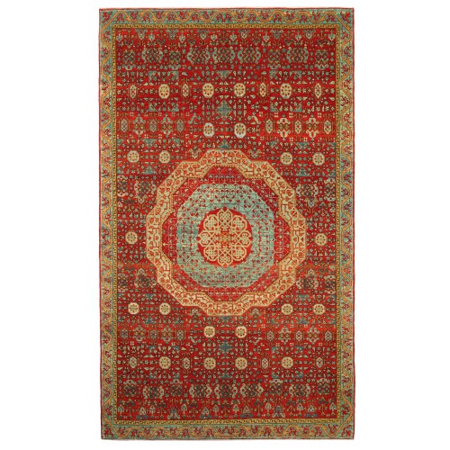 マムルークカスプ付きメダリオンの絨毯 Mamluk Rug with Cusped Medallion