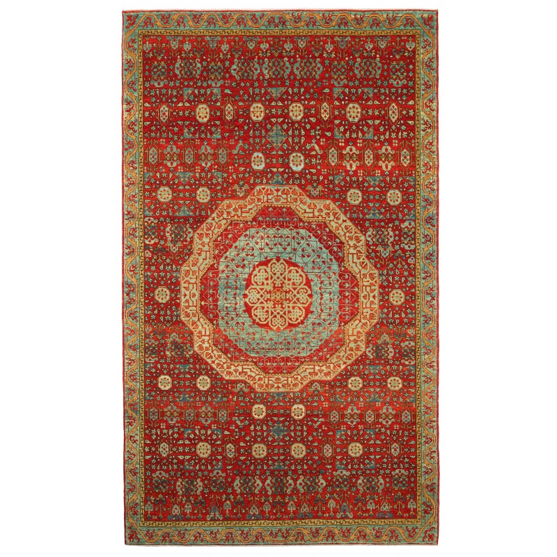 マムルークカスプ付きメダリオンの絨毯 Mamluk Rug with Cusped Medallion