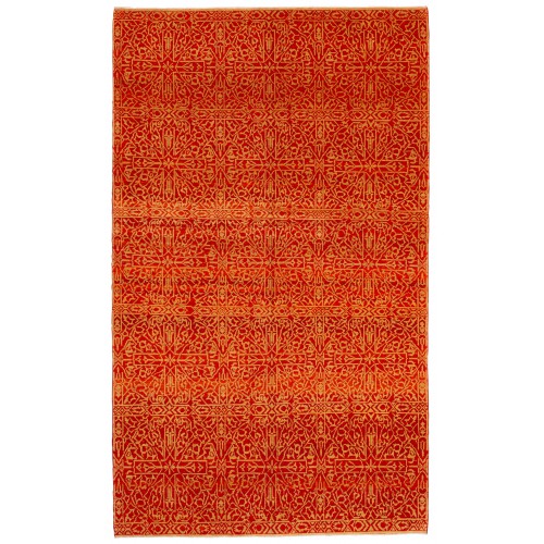 幾何学的なデザインのマムルーク絨毯 Mamluk Rug with Geometric Design