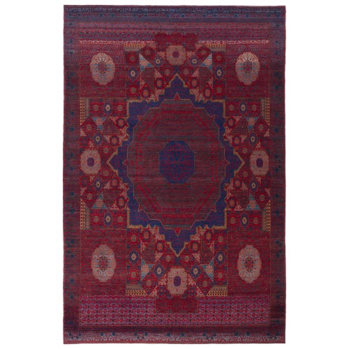 マムルークの中央に星のある絨毯 Mamluk Rug with Central Star