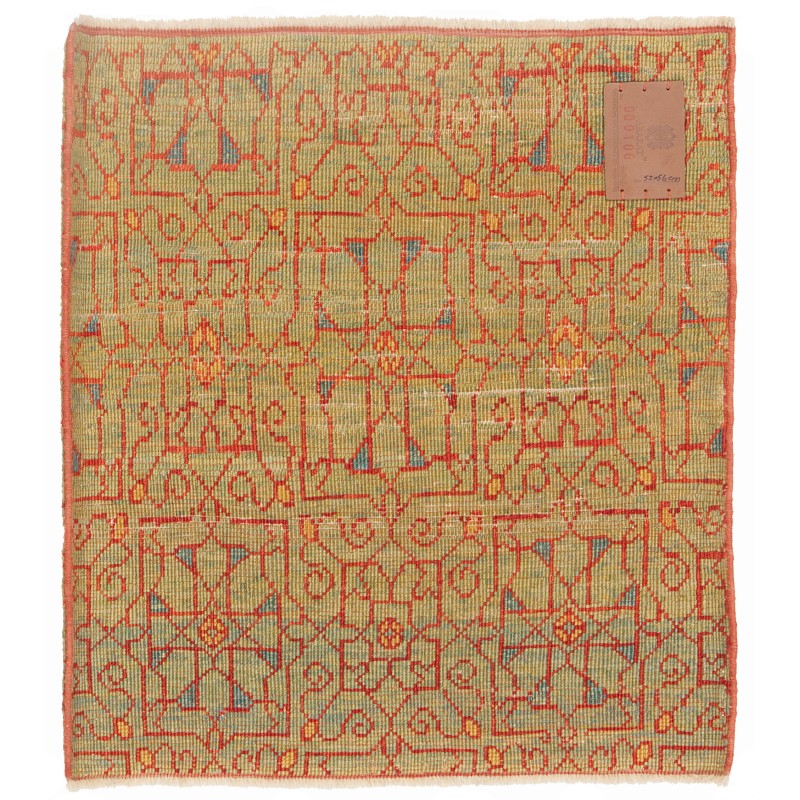 ジェレヒアン・ボーダーデザインのマムルークワギレ絨毯 Mamluk Wagireh Rug with Jerrehian Border Design