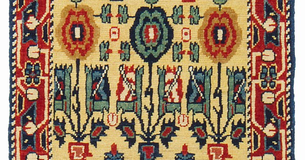 ペルシャ絨毯 セネラグ センナの花の絨毯 Senna Rows of Flowers Rug 青山キリムハウス