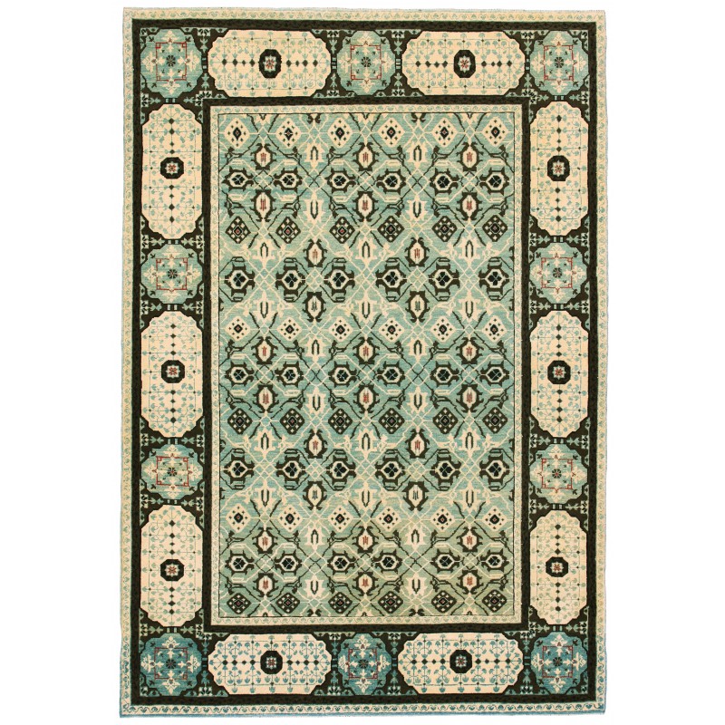 格子模様のマムルーク絨毯 Mamluk Carpet with Lattice Design