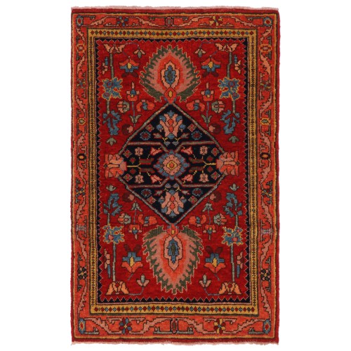 ジェロウス・ビジャール・ワギーレスメダリオン絨毯 Gerous Bidjar Wagireh Medallion Rug