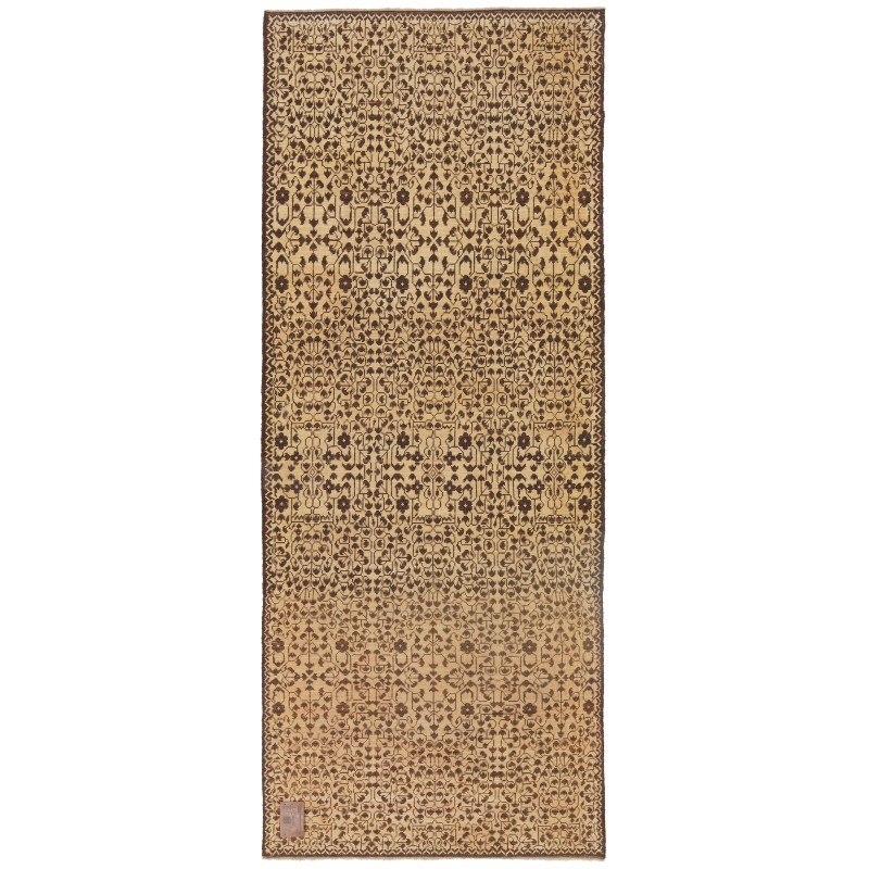 マムルークモダンな葉格子デザインの絨毯 Mamluk Modern Rug with Leaf Lattice Design