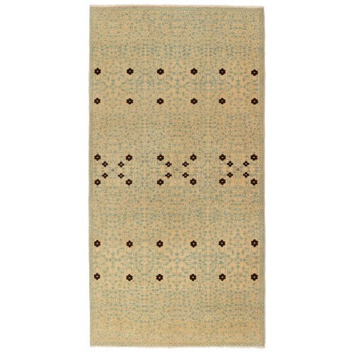 マムルークモダンな葉格子デザインの絨毯 Mamluk Modern Rug with Leaf Lattice Design