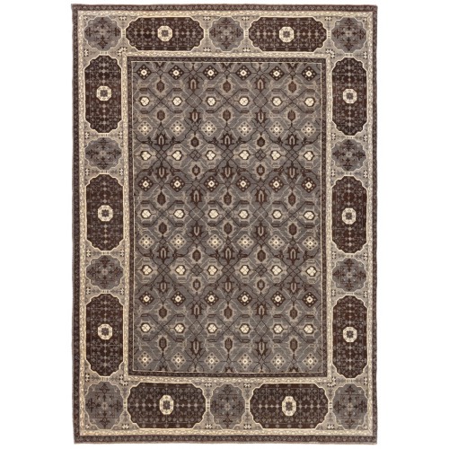 格子模様のマムルーク絨毯 Mamluk Carpet with Lattice Design