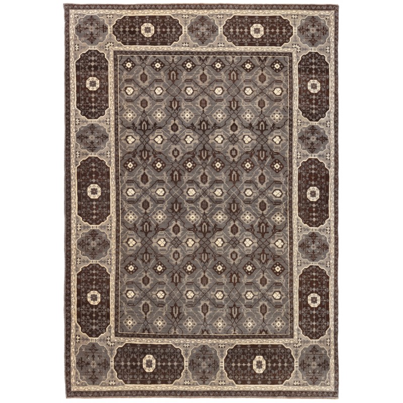 格子模様のマムルーク絨毯 Mamluk Carpet with Lattice Design
