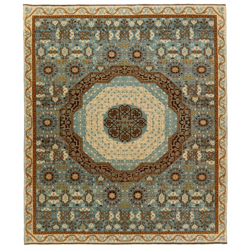 マムルークカスプ付きメダリオンの絨毯 Mamluk Rug with Cusped Medallion