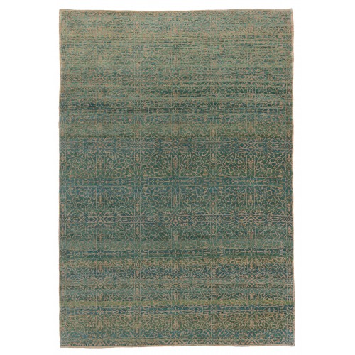 幾何学的なデザインのマムルーク絨毯 Mamluk Rug with Geometric Design