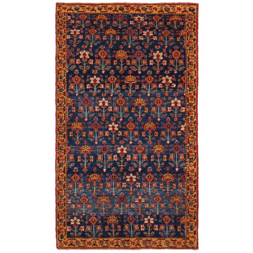 花の列の絨毯 Rows of Flowers Rug