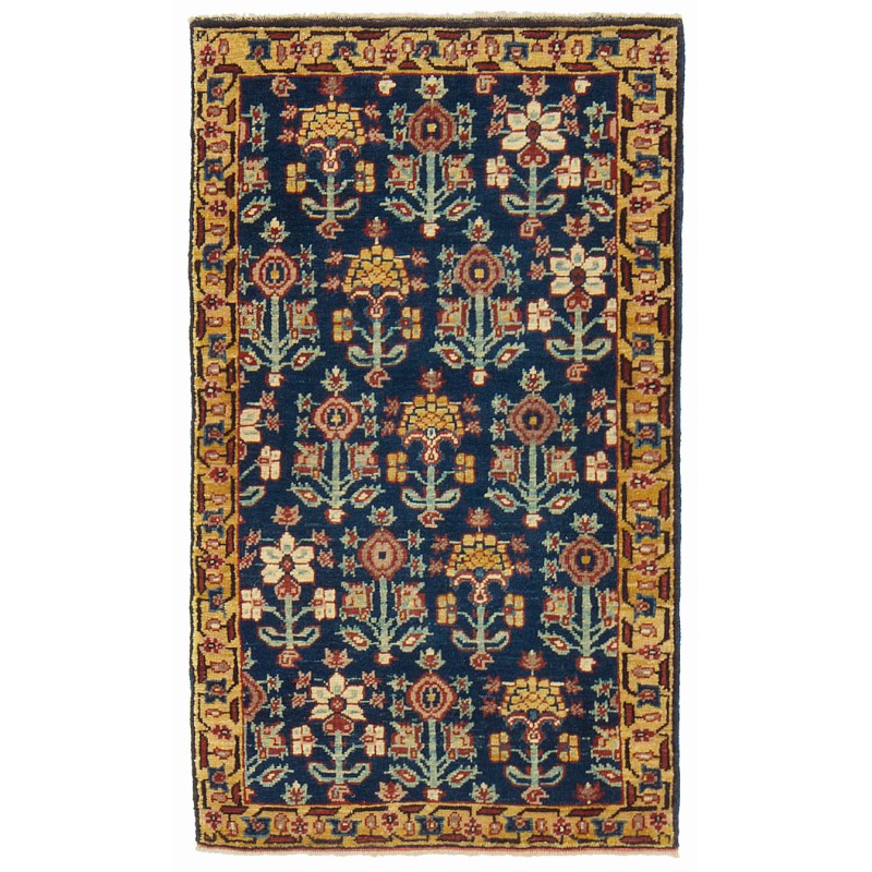 花の列の絨毯 Rows of Flowers Rug