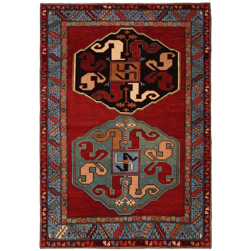 チョンゾレスククラウドバンドカザク絨毯 Chondzoresk Cloud-Band Kazak Rug