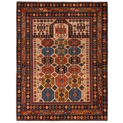 シルヴァンの祈りの絨毯  Shirvan Prayer Rug