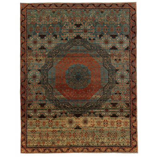 マムルークカスプ付きメダリオンの絨毯 Mamluk Rug with Cusped Medallion