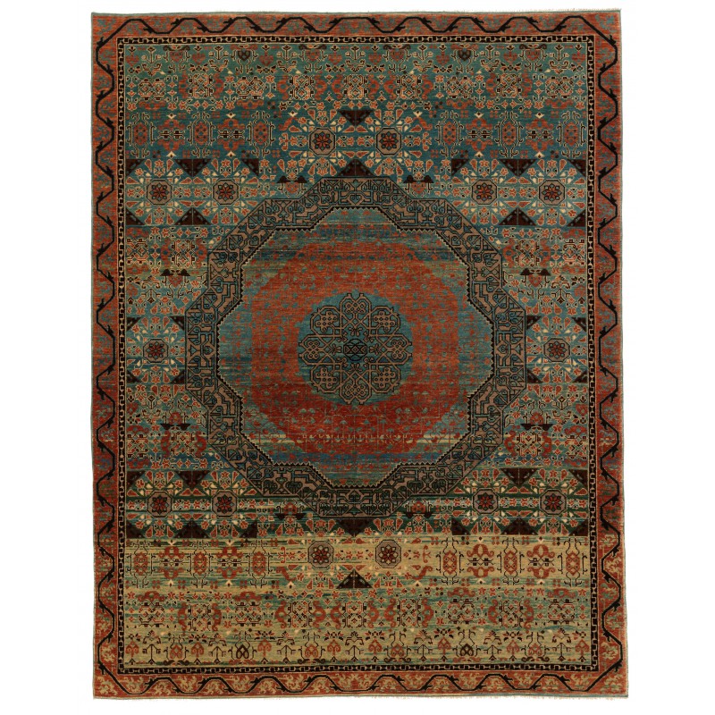 マムルークカスプ付きメダリオンの絨毯 Mamluk Rug with Cusped Medallion