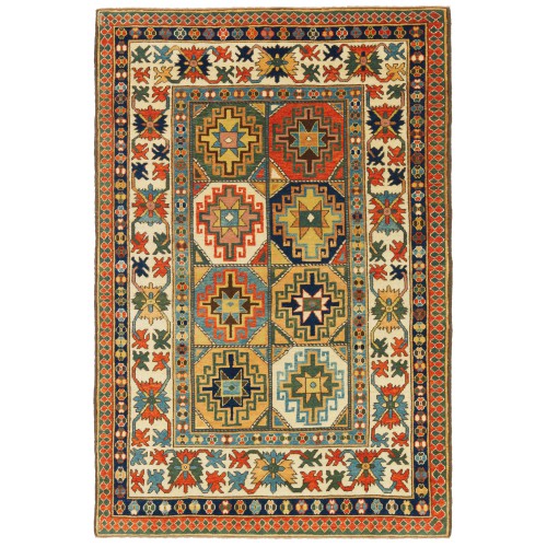 メムリング・グル・カザク絨毯 Memling Gul Kazak Rug