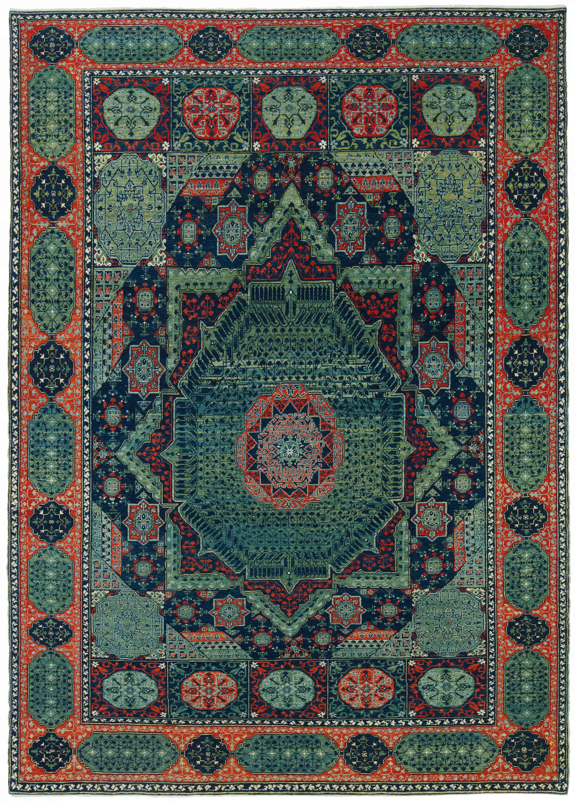 シモネッティ・マムルーク絨毯 The Simonetti Mamluk Carpet 青山