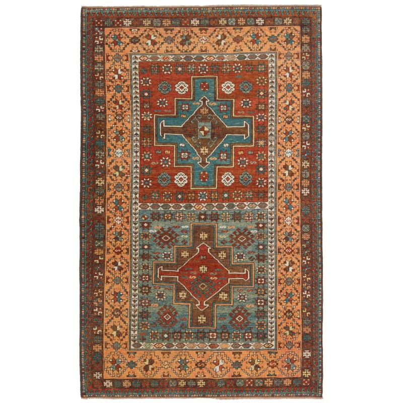 二つのメダリオンのカギズマン・カザク絨毯 Two Medallions Kagizman Kazak Rug