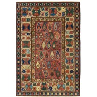 タリッシュ・ボーテ絨毯 Talish Boteh Rug