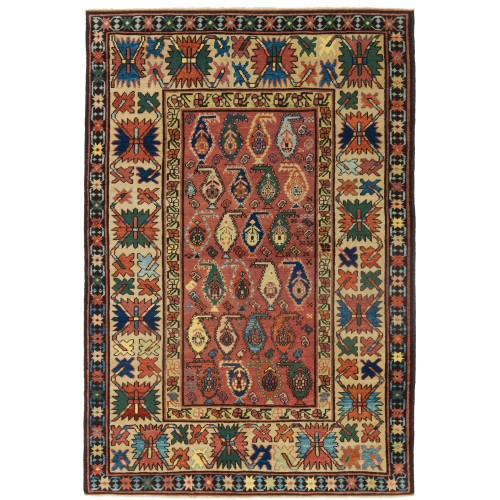 タリッシュ・ボーテ絨毯 Talish Boteh Rug