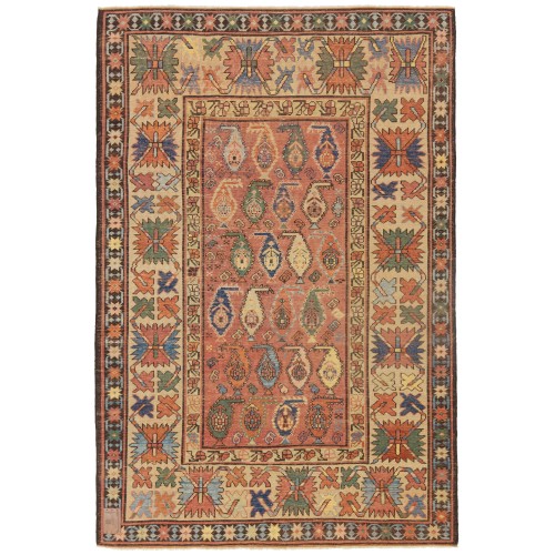 タリッシュ・ボーテ絨毯 Talish Boteh Rug