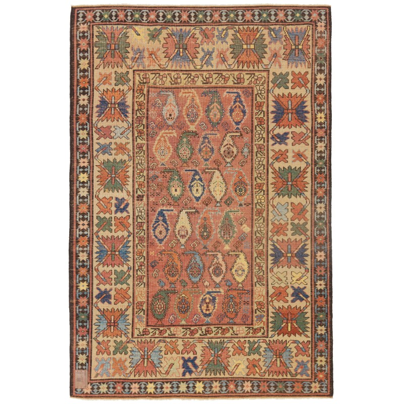 タリッシュ・ボーテ絨毯 Talish Boteh Rug