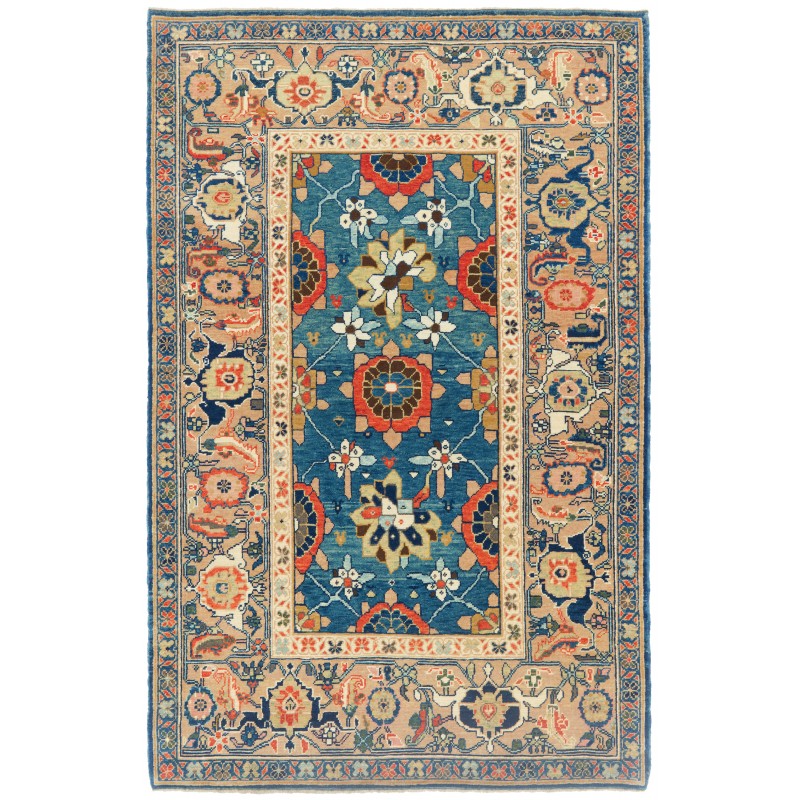 Mina Khani Rug with Bidjar Border