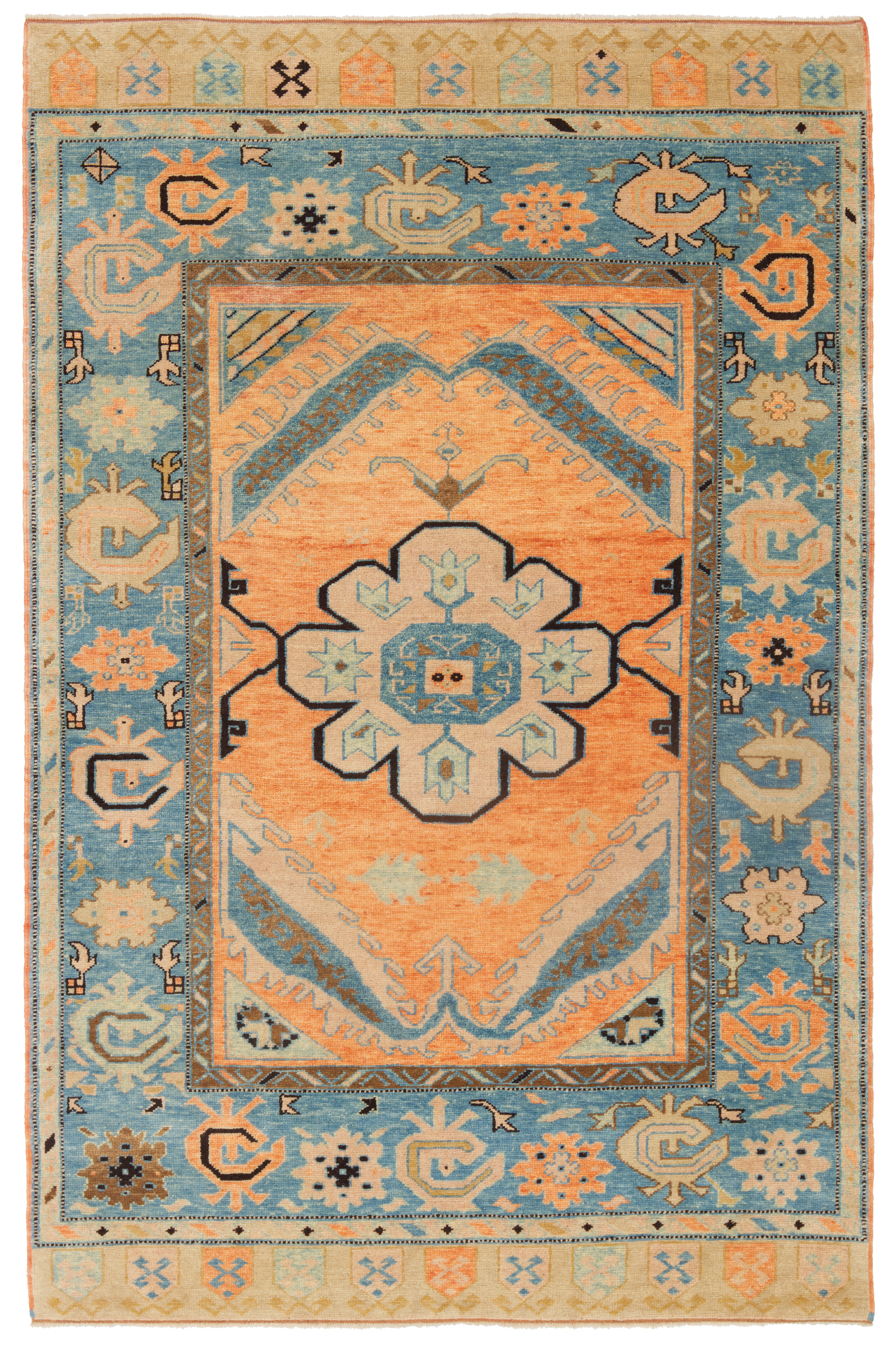 アナトリアン・メダリオン絨毯 Anatolian Medallion Carpet 青山キリム