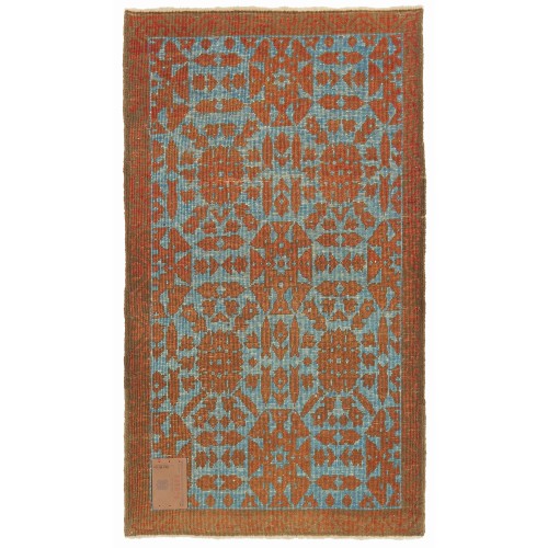 ディヴリギ・ウル・モスクのワギレ絨毯 The Divrigi Ulu Mosque Carpet Wagireh Rug