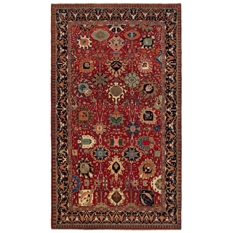 ケルマン花瓶技法の絨毯 Kerman Vase-Technique Carpet